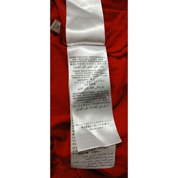 Gucci mens MODERN FUTURE red blue graphic tshirt short sleeve - Picture 9 of 9